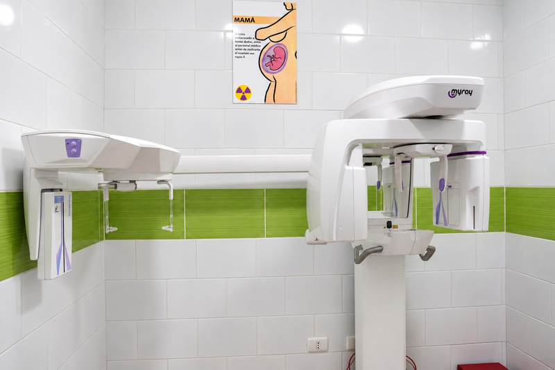 El equipo de radiografía panorámica de Som Clinic